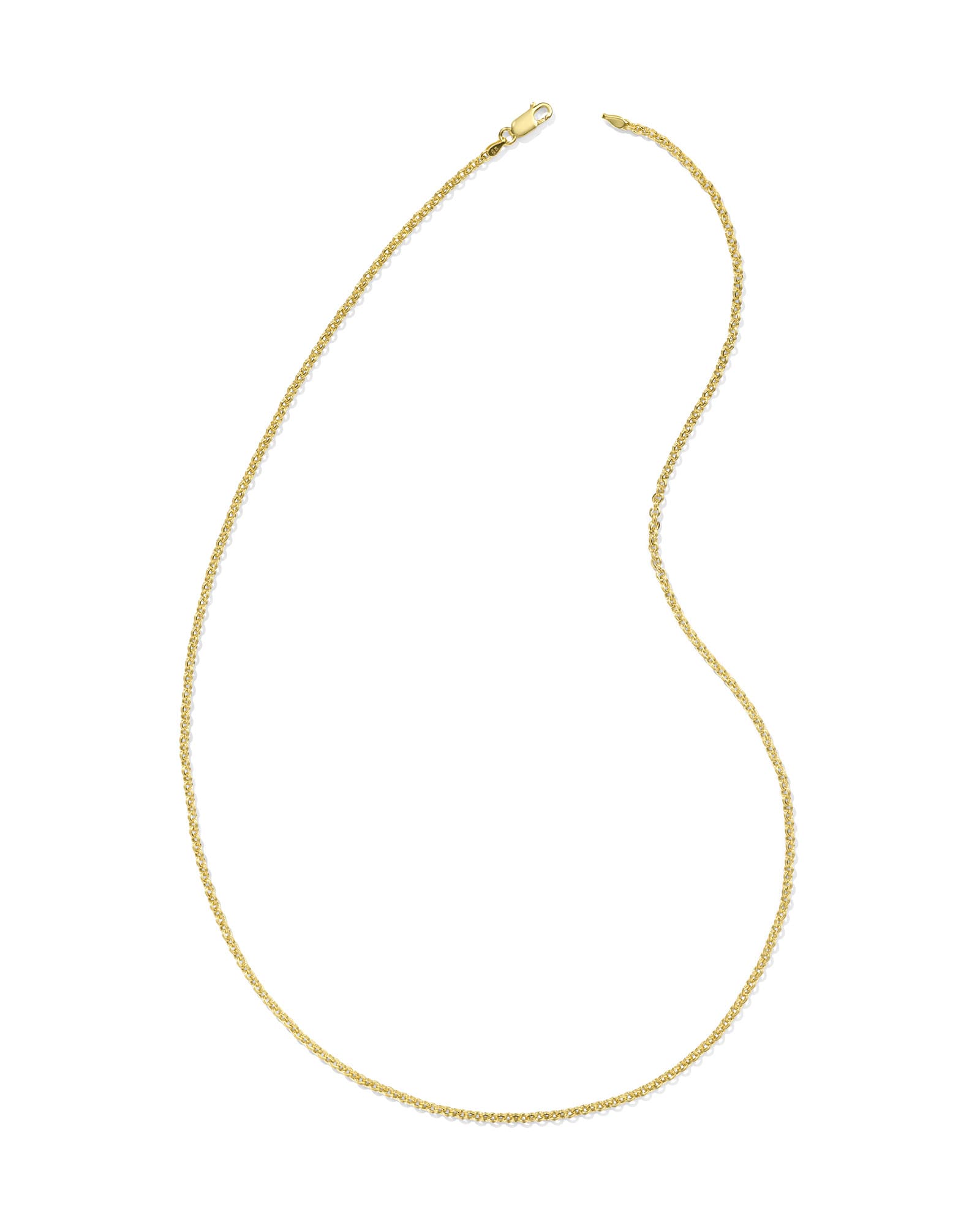 Axel 24" Chain Necklace in 18k Gold Vermeil