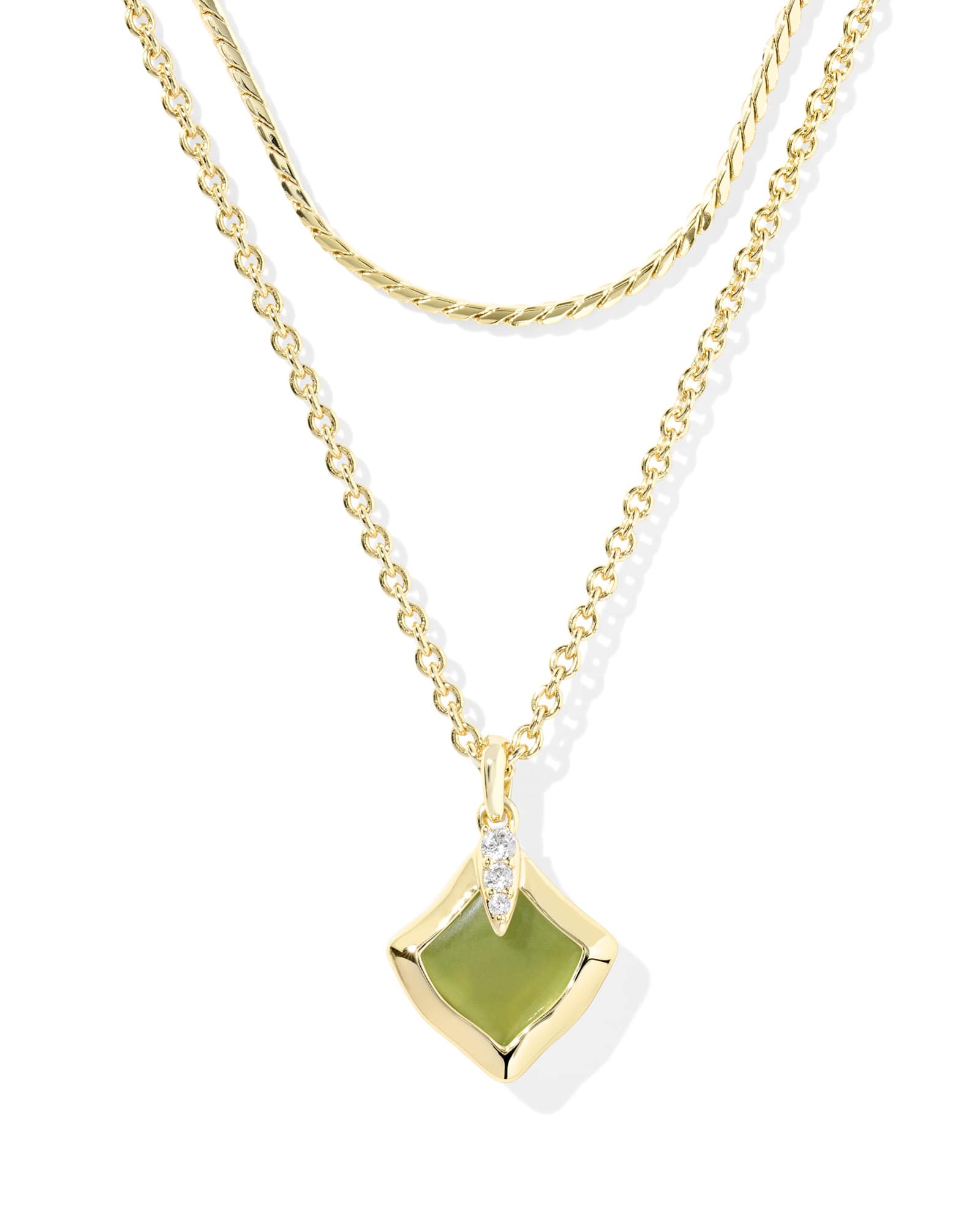 Joelle Gold Multi Strand Necklace