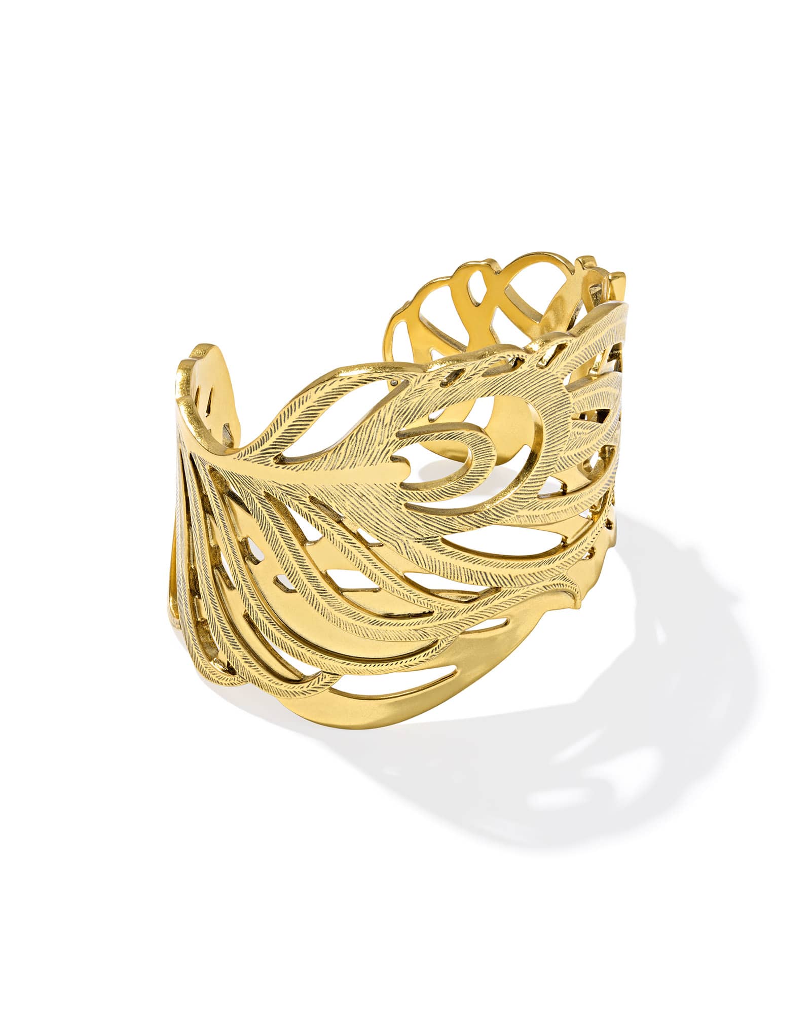Karina Vintage Gold Cuff Bracelet
