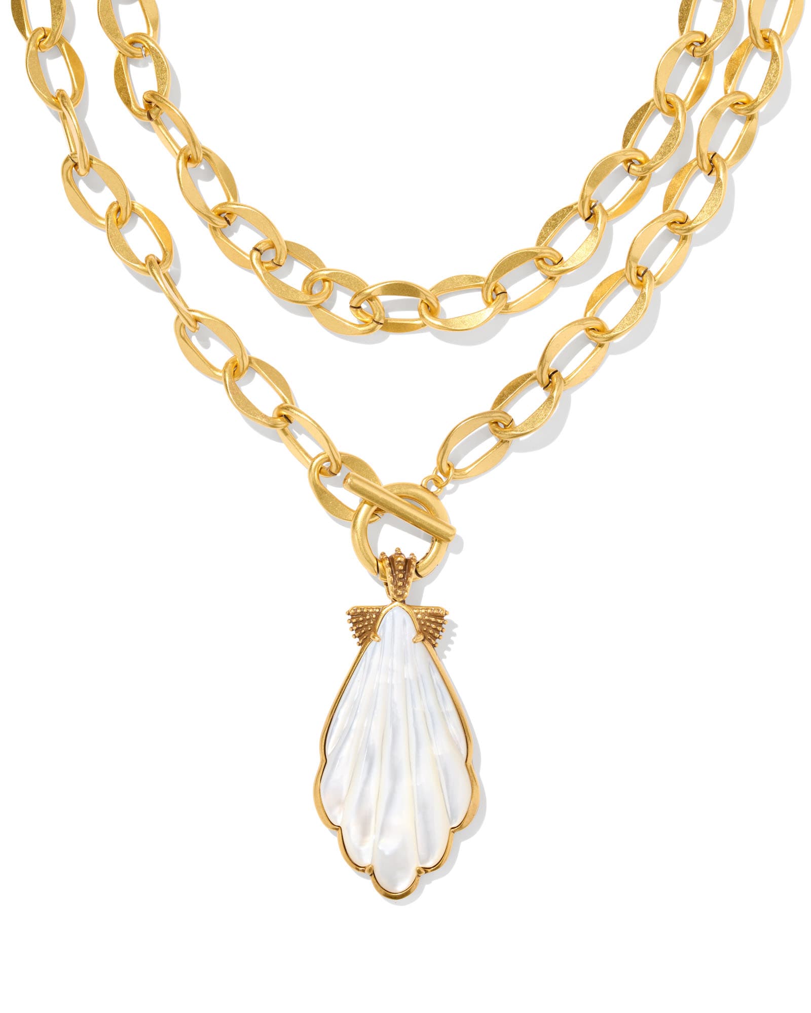 Alexa Vintage Gold Statement Necklace