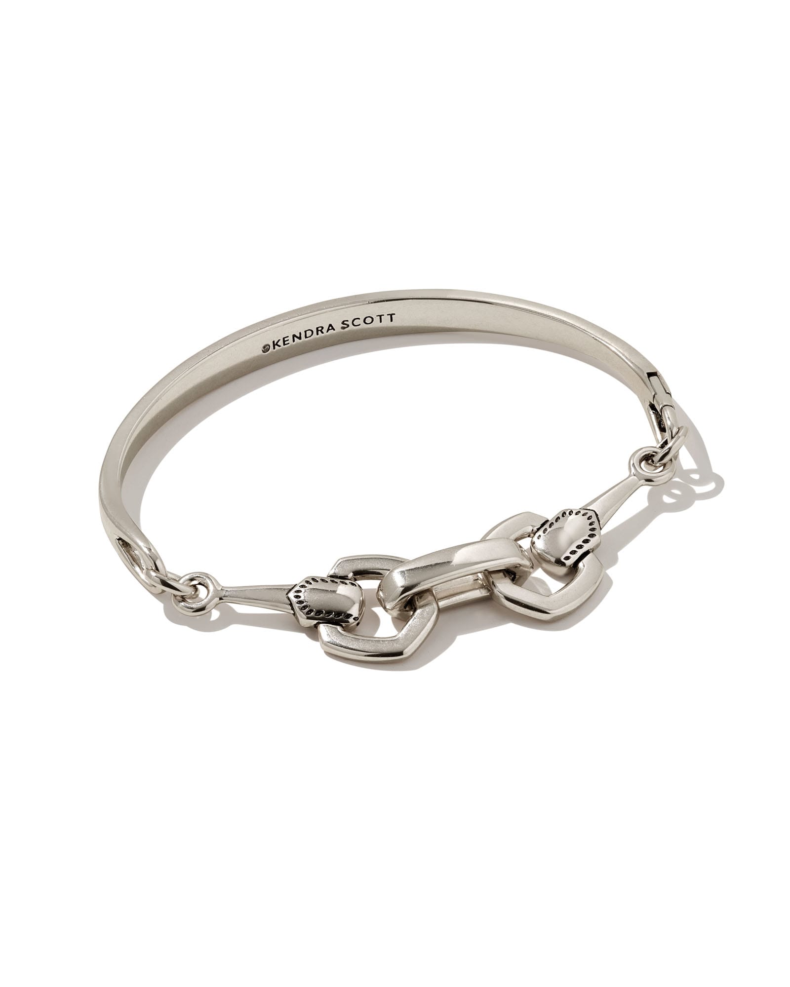 Beau Link Bracelet in Vintage Silver