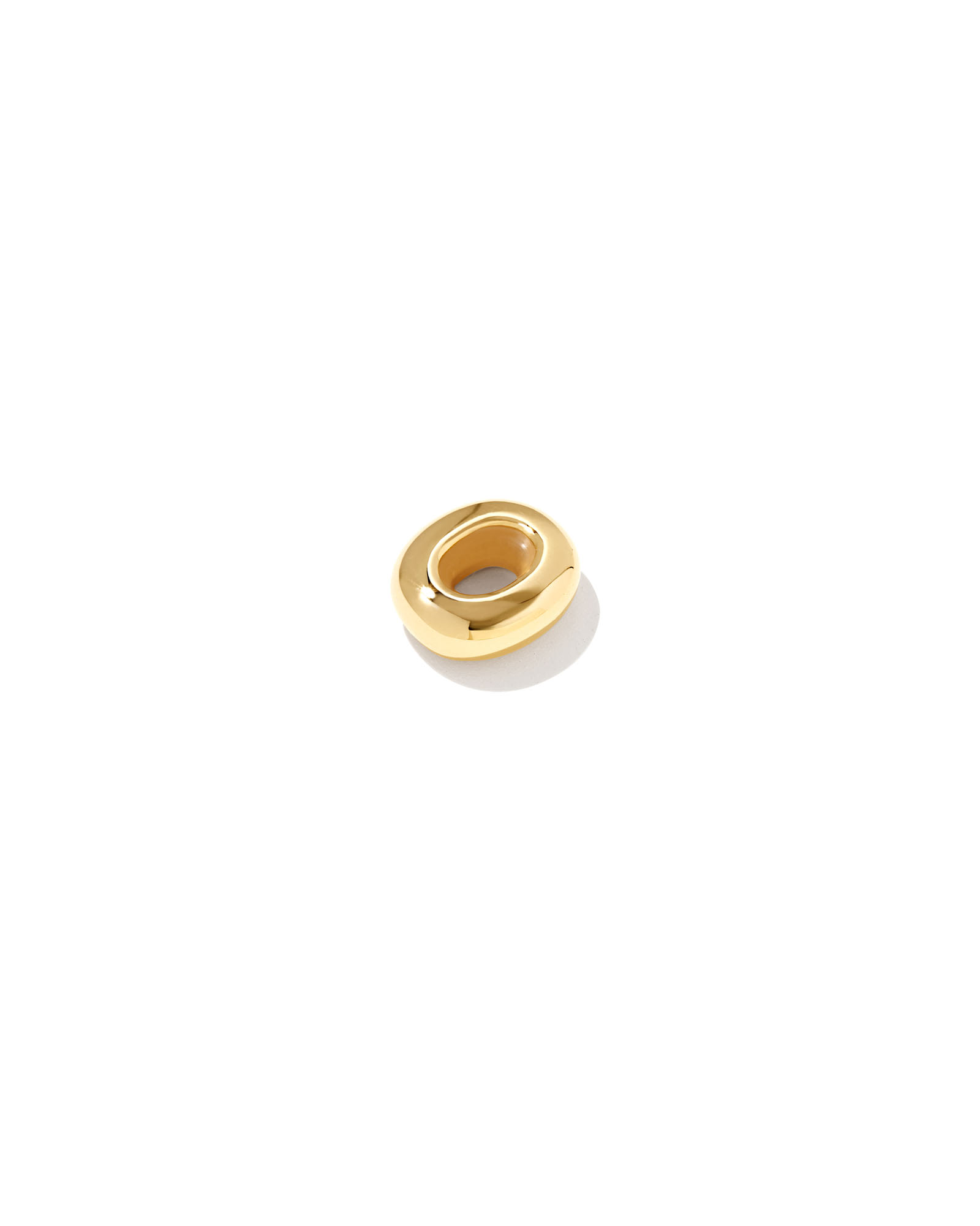 Charm Bangle Spacer in 18k Gold Vermeil
