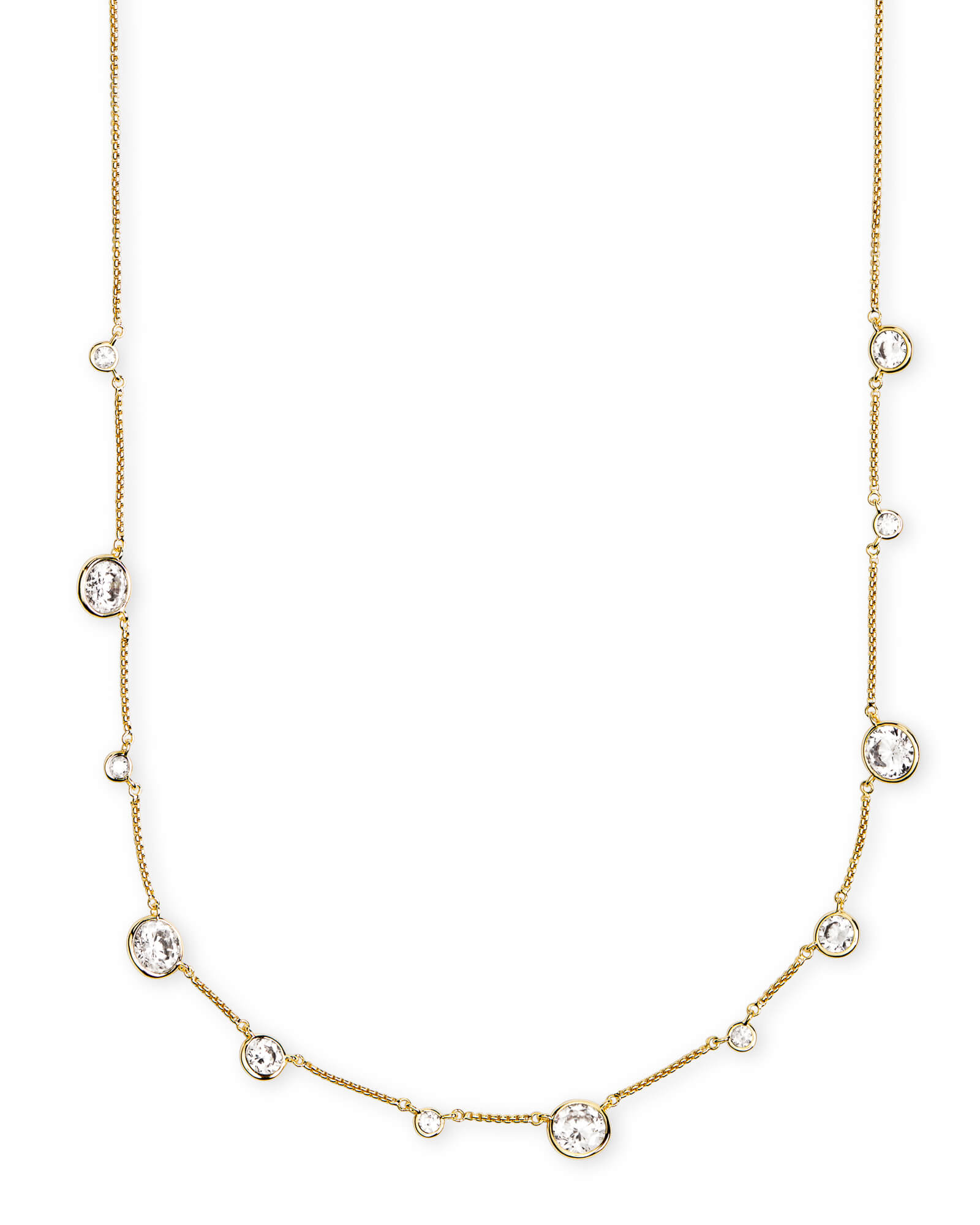 Clementine Choker Necklace in Gold