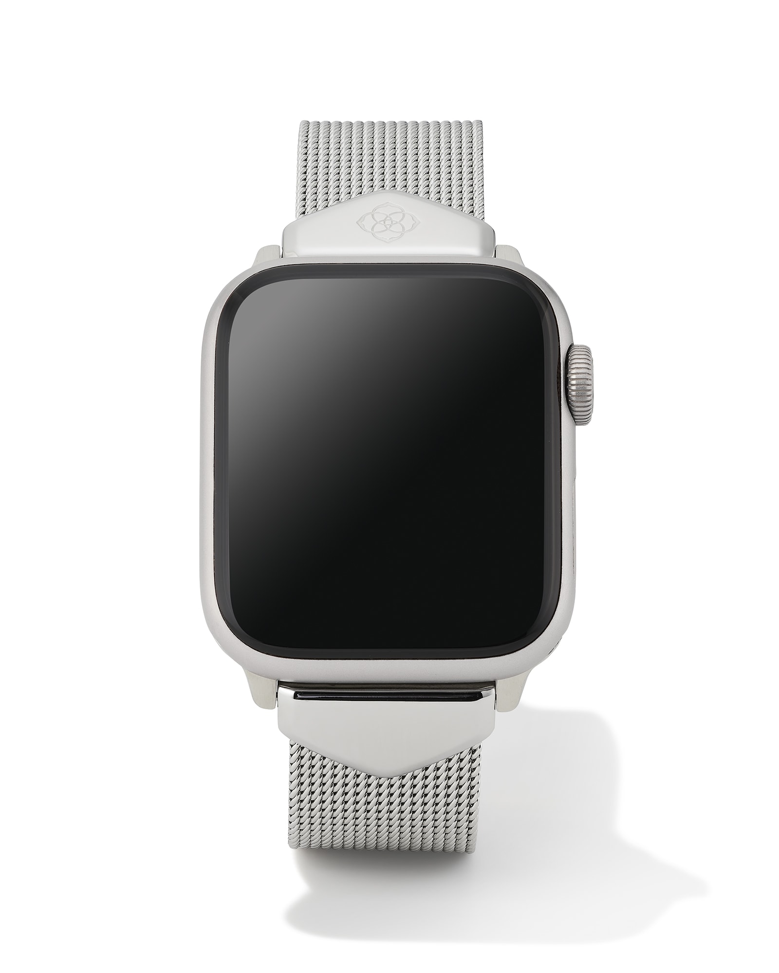 Mia Mesh Watch Band in Silver Stainless Steel